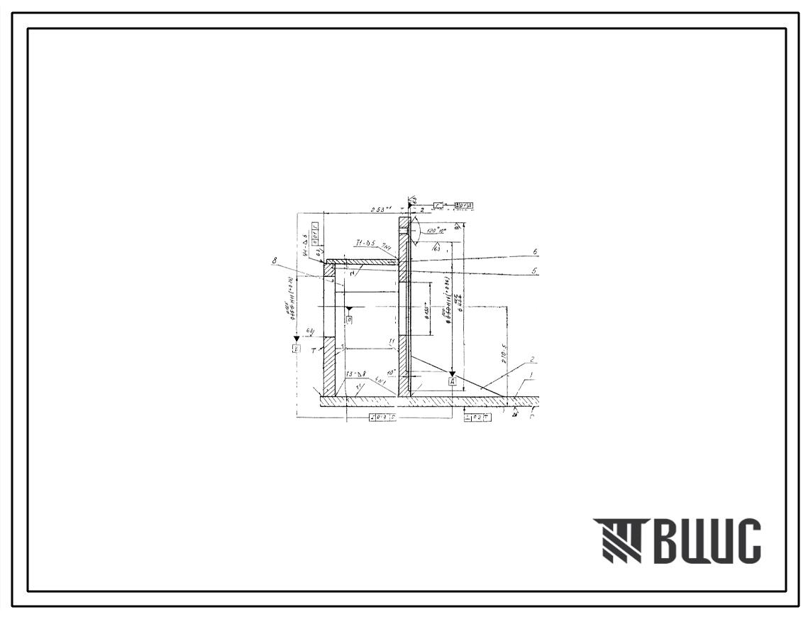 Шифр ГУПЭ-02.210.000 Кронштейн ГУПЭ-02.210.000