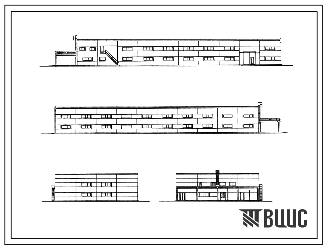 Типовой проект 409-15-105.87 Цех изготовления нестандартизированного оборудования с производственной программой 500 тыс. руб. в год для баз «Агропромэнерго». Предназначен для изготовления нестандартизированного оборудования