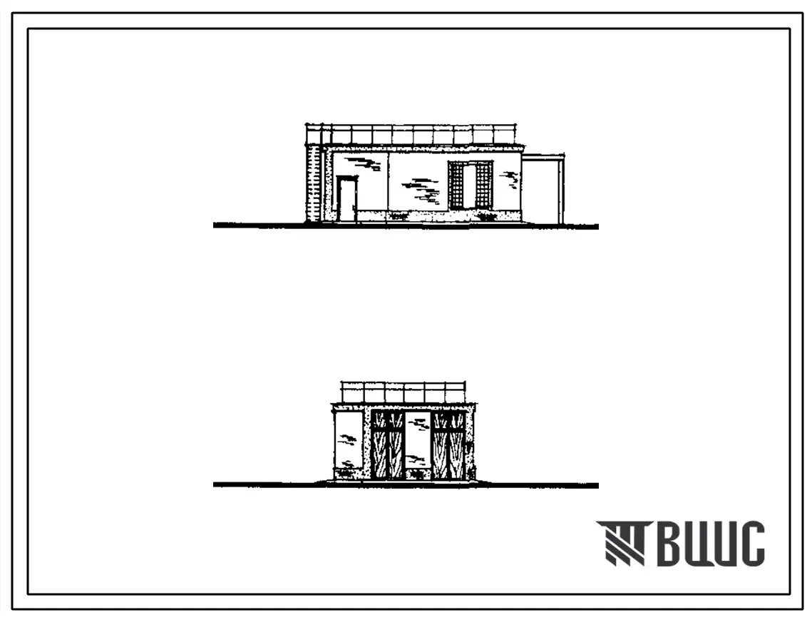 Типовой проект 902-1-110.87 Канализационная насосная станция производительностью 75–200 м3/ч, напором 30–33 м с незасоряющимися насосами (марки СДС 80/32) при глубине заложения подводящего коллектора 5,5 м (монолитный вариант)