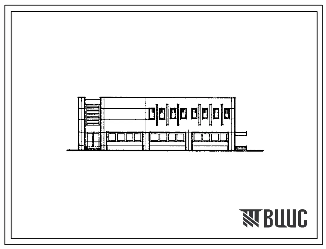 Типовой проект 416-3-22.88 Районный информационно-вычислительный центр III группы в железобетонных конструкциях.