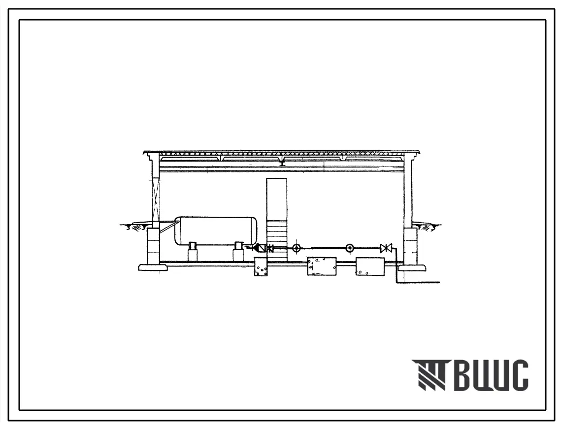 Типовой проект 901-2-54 Автоматические насосные станции противопожарного водоснабжения производительностью 600, 800 и 1000 м3/час для спринклерных, дренчерных и специальных установок высокого давления.