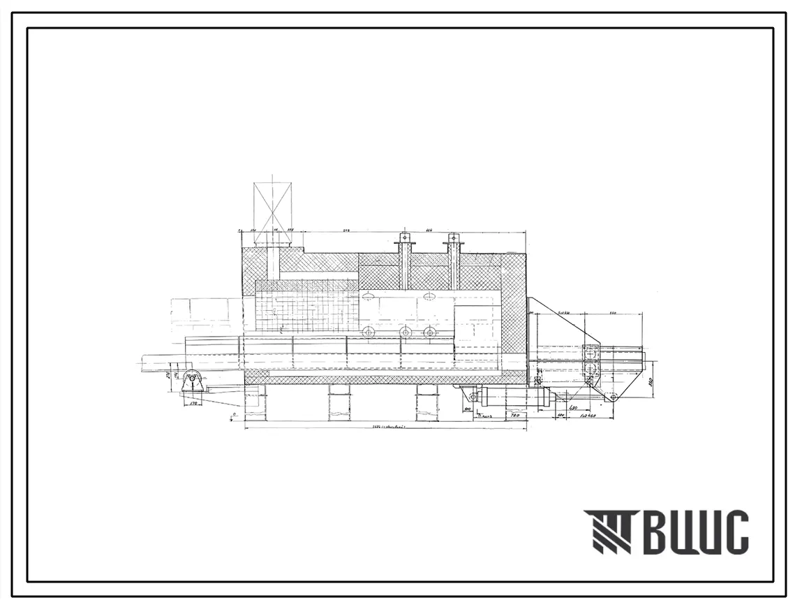 Проект 10195 Печь нагревательная проходная скоростного струйного нагрева производительностью до 1200 кг/ч на газе