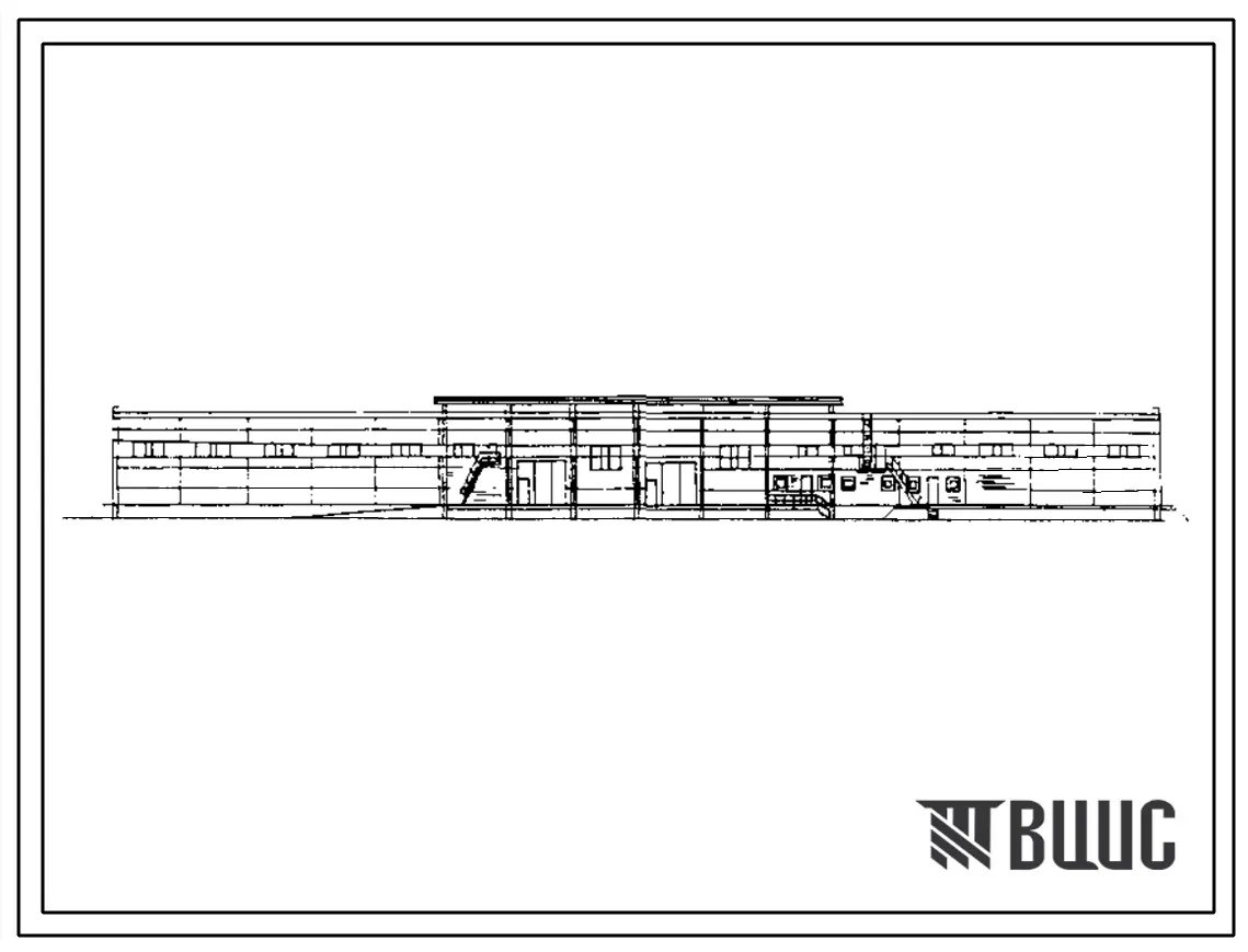 Типовой проект 709-9-40.85 Склад для хранения резинотехнических изделий емкостью 700 т (из сборных железобетонных конструкций)