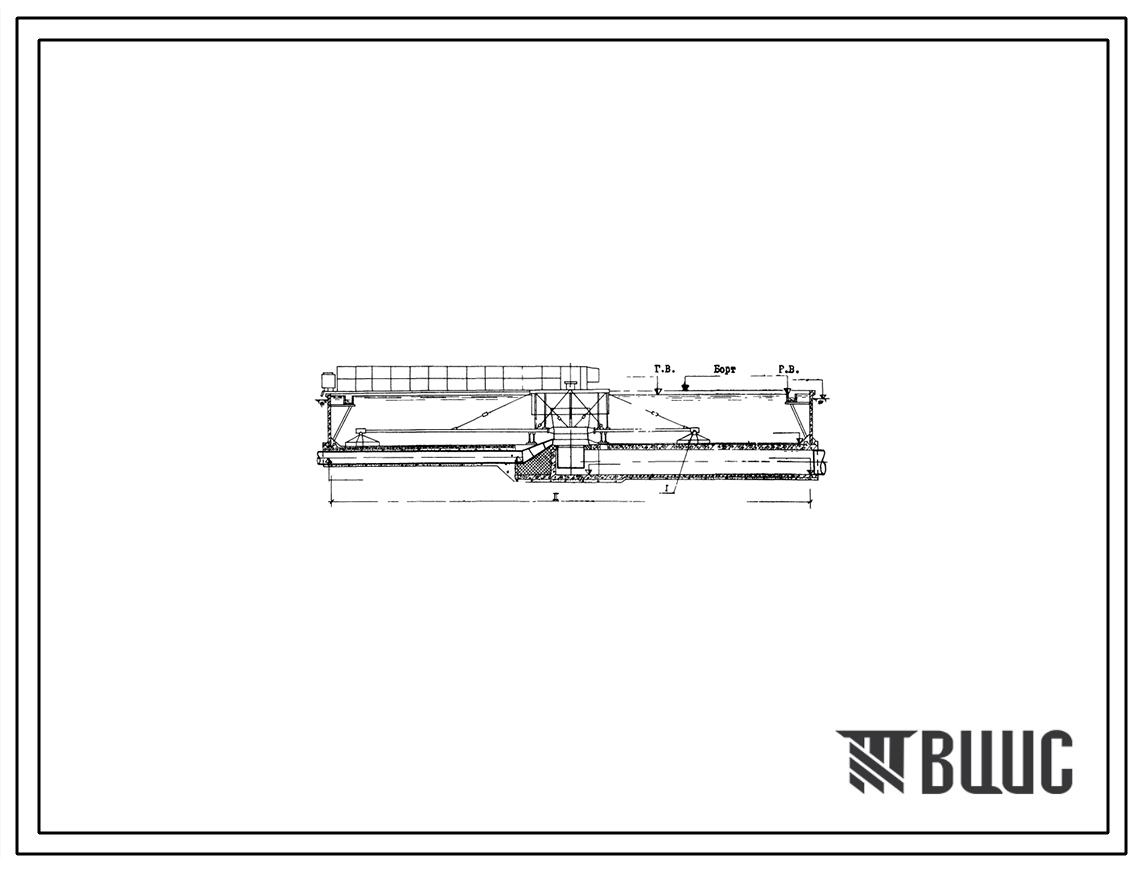 Типовой проект 902-2-90/75 Отстойники канализационные радиальные вторичные из сборного железобетона диаметром 40 м