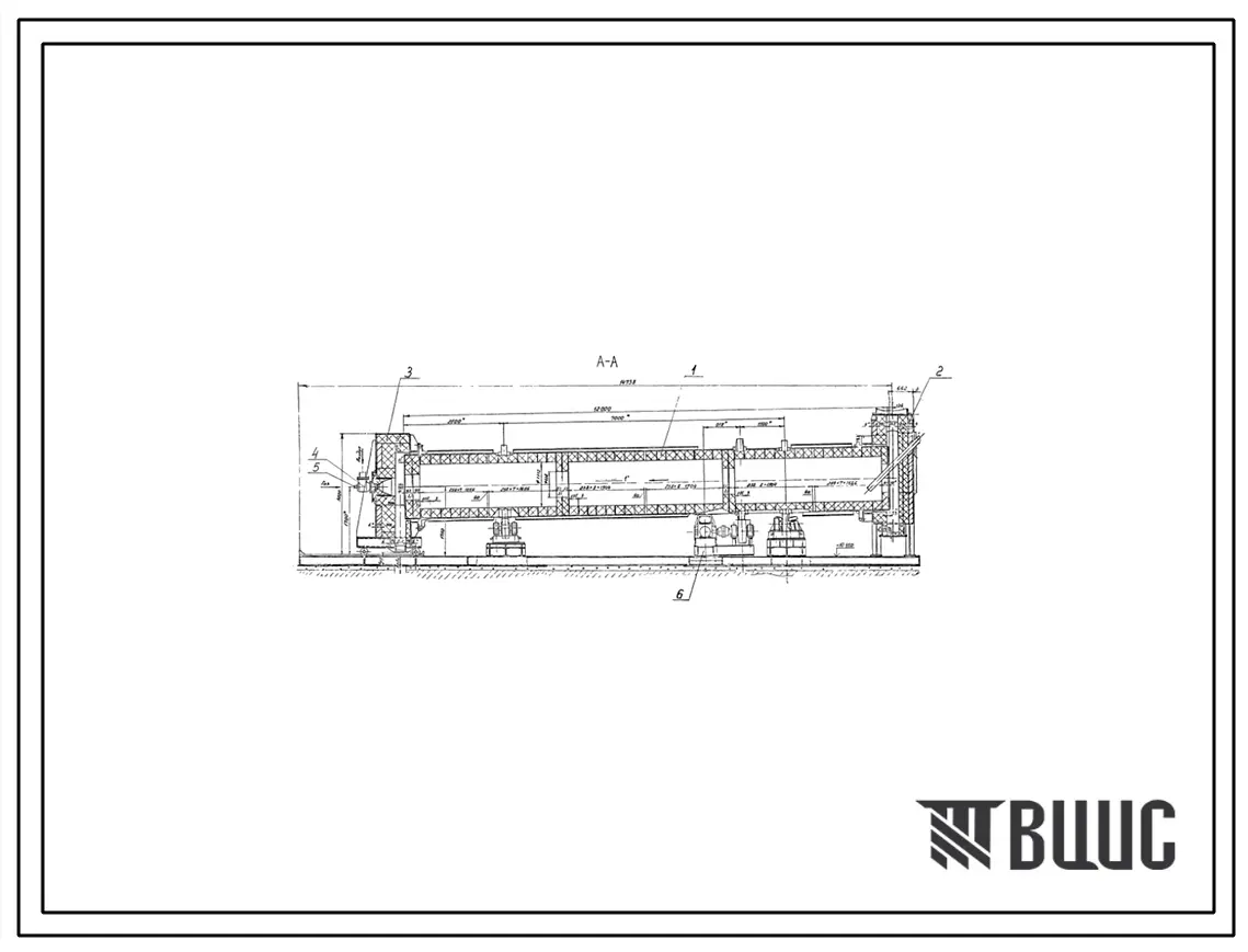 Проект 11947 Печь барабанная ¢1.6 м L=12 м для нагрева под закалку дроби из высокопрочного чугуна, на газе