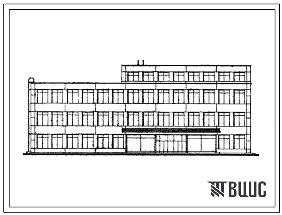 Типовой проект 408-14-45 Предприятие по крупному и среднему ремонту обуви мощностью 250 пар в смену. Стены из керамзитобетонных панелей.