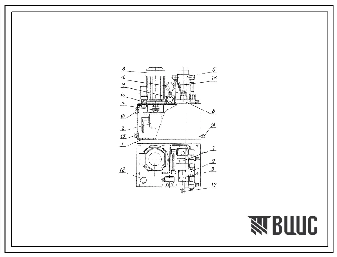 Шифр ГС-01 Гидравлическая станция ГС-01