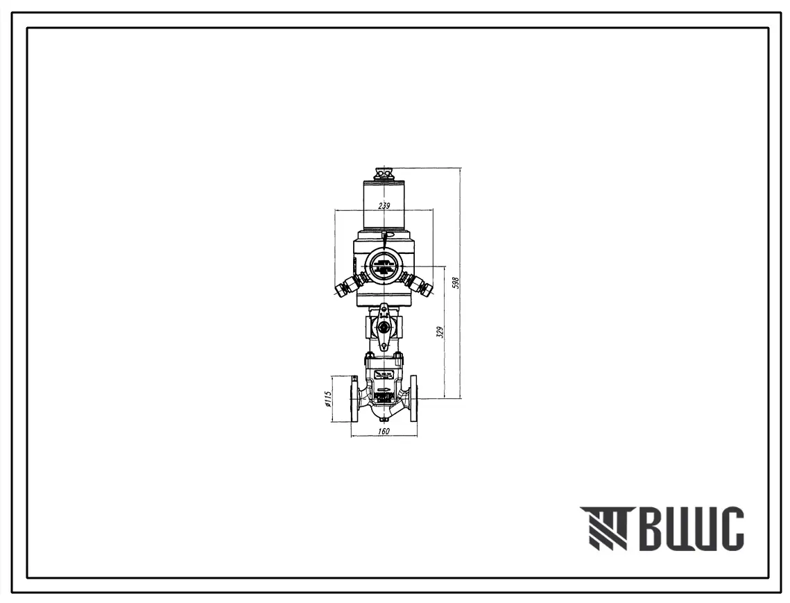Шифр КРТ025.025.02.00 Клапан запорный электромагнитный DN25 PN25