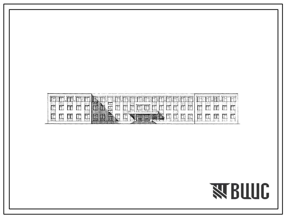 Типовой проект 221-01-602с.88 Школа на 33 класса (1266 учащихся)