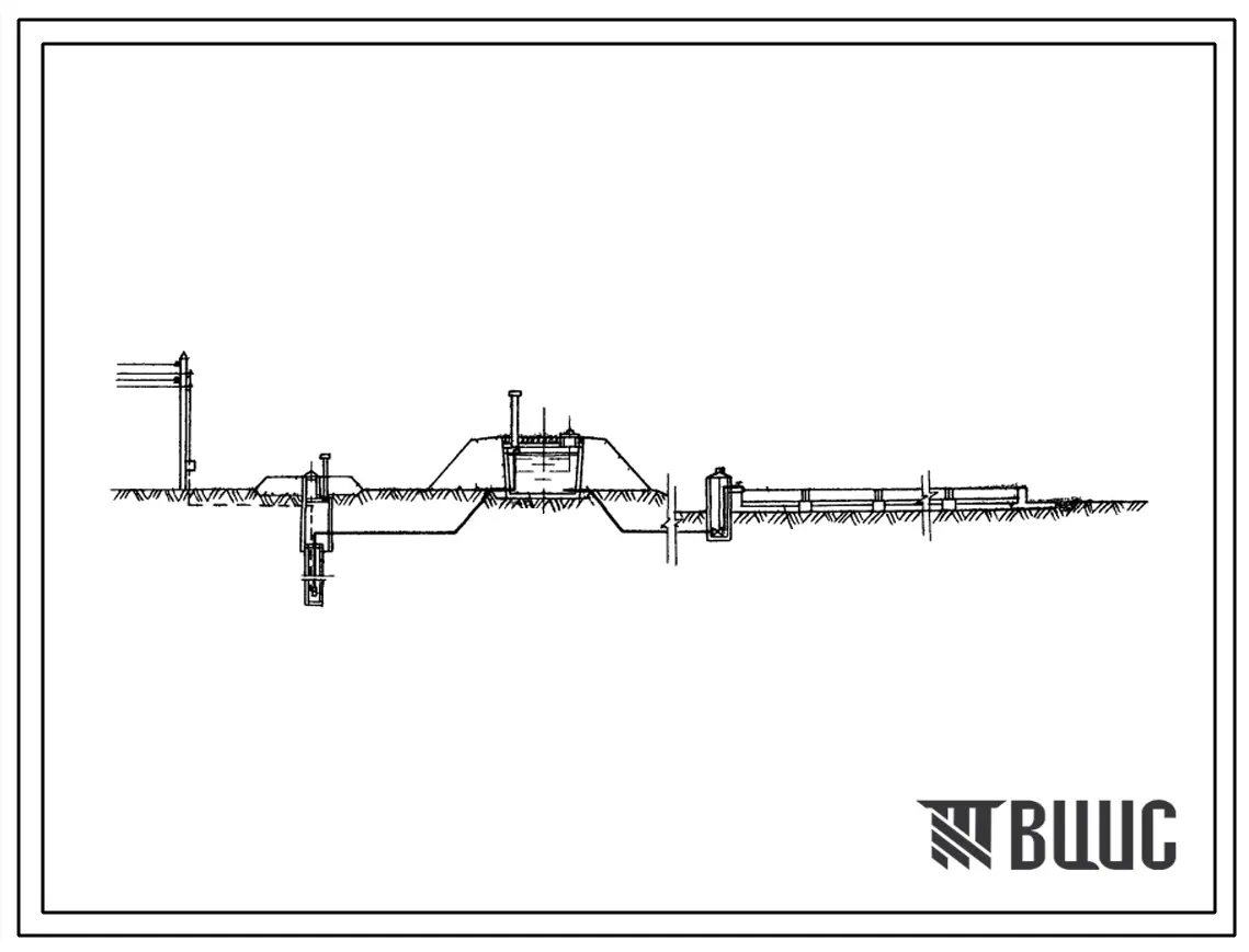 Типовой проект 820-153 Компоновки водопойных пунктов для различных пастбищных зон