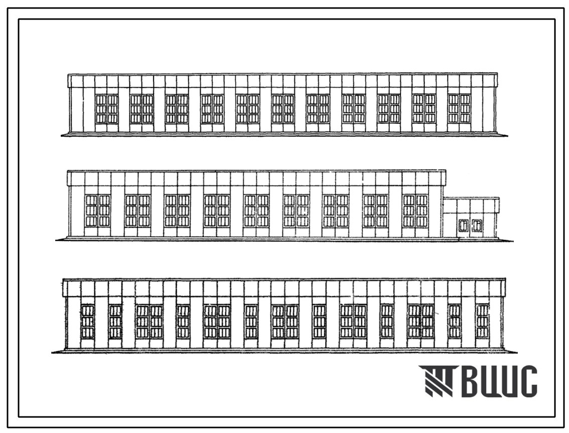 Типовой проект 402-11-37/70 Мастерская для ремонта бурильных труб и турбобуров по обслуживанию 25-ти буровых станков.
