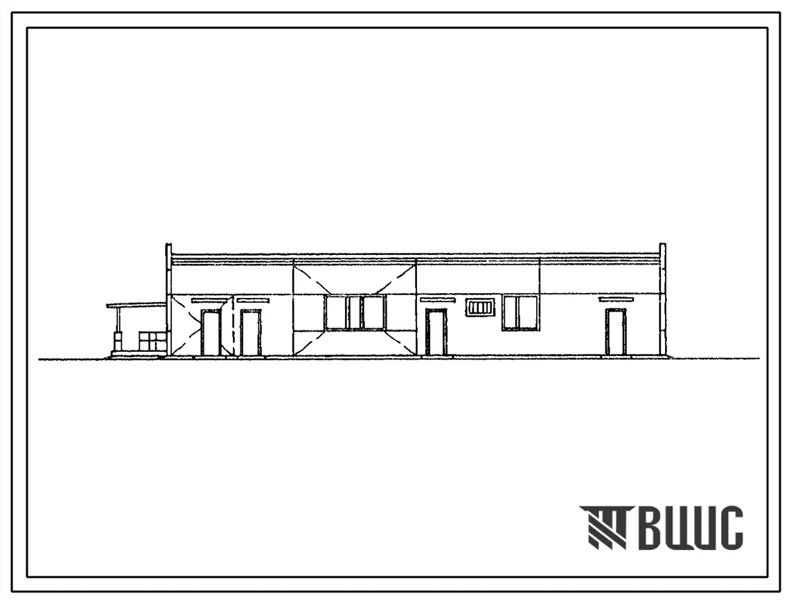 Типовой проект 903-1-237.87 Котельная с 4 котлами Е-1-9ЖН. Топливо - печное бытовое. Здание из сборных железобетонных конструкций