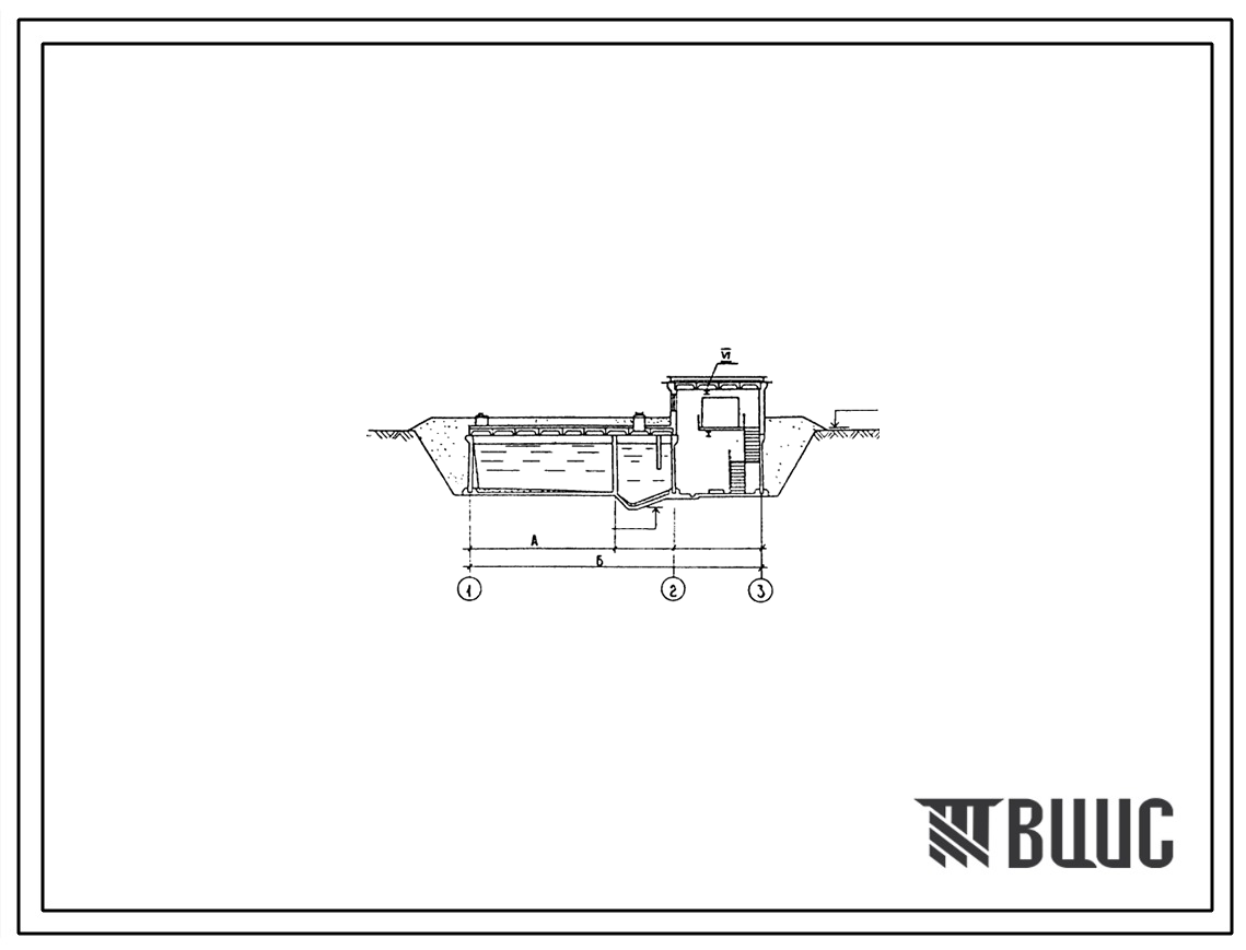 Типовой проект 901-3-212.85 Сооружения обработки промывной воды от контактных осветлителей для станции очистки воды поверхностных источников с содержанием взвешенных веществ до 150 мг/л производительностью 32–40 тыс. м3/сут и 50–63 тыс. м3/сут