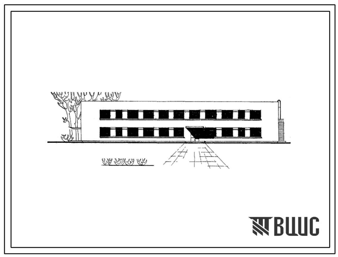 Типовой проект 506-62 Ремонтно-эксплуатационные мастерские 3 класса (РЭМ-3) службы радиолокации, радионавигации и связи аэропортов.