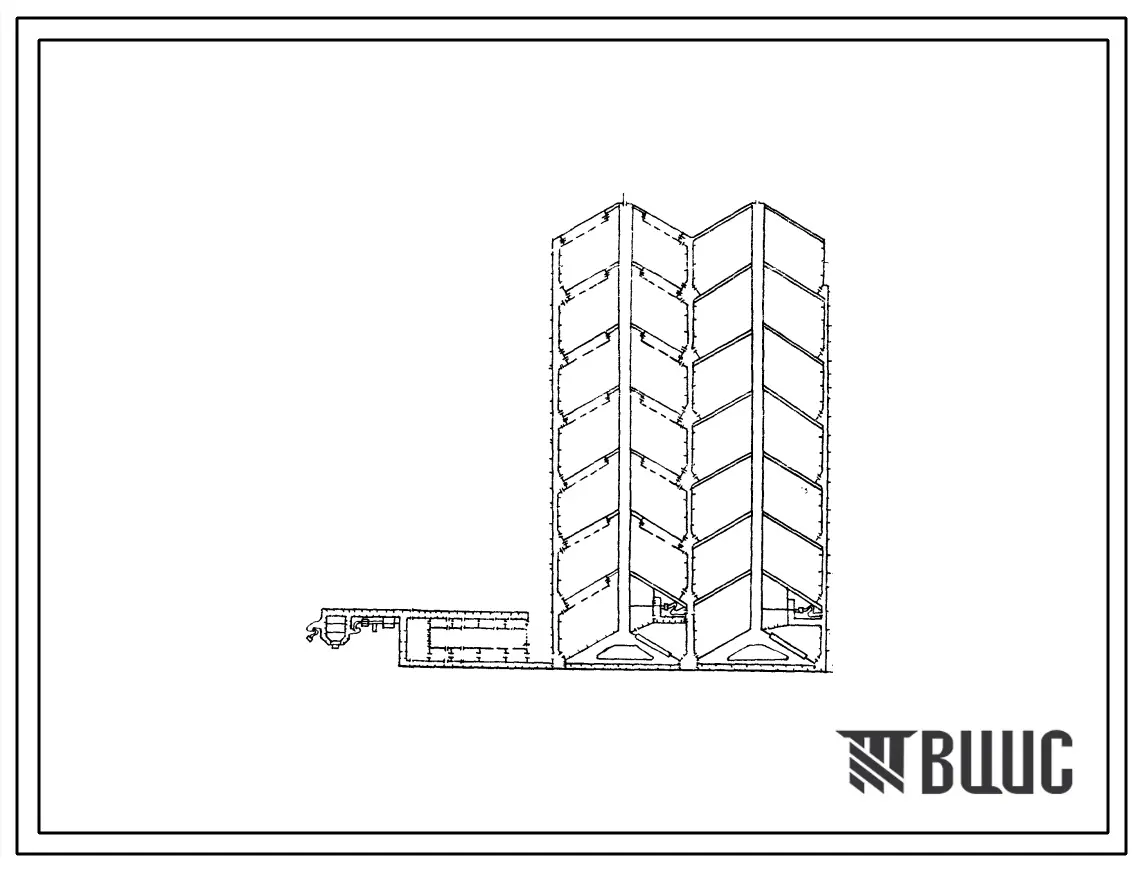 Типовой проект 801-410 Технологические ограждения скотопрогонов, загонов и выгульных площадок для площадки по откорму молодняка крупного рогатого скота на 5 000 скотомест.