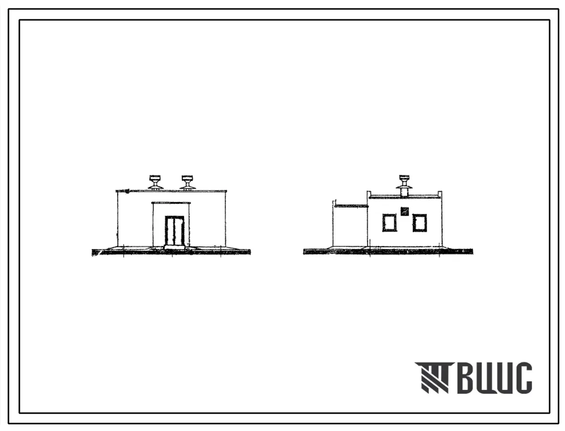 Типовой проект 705-3-5/72 Поверхностный расходный склад аммиачно-селитренных взрывчатых материалов емкостью 8т, с хранилищами ВВ-2 и СВ-1