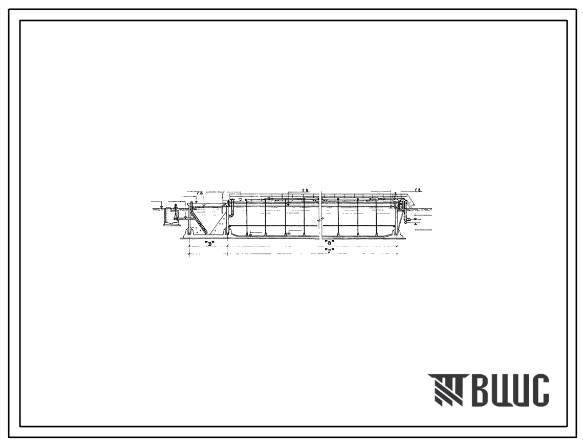 Типовой проект 902-2-289 Аэробные минерализаторы осадка сточных вод шириной секции 9 м (2 секции)
