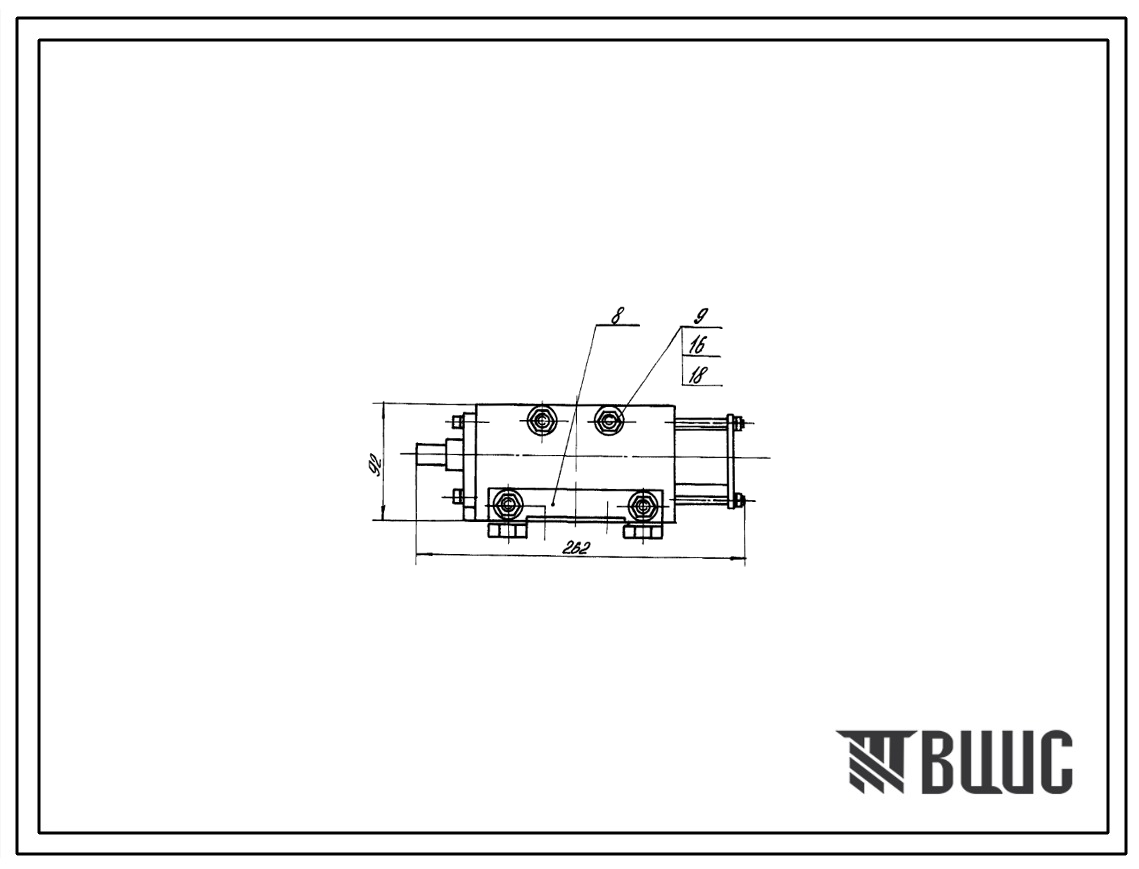 Шифр ЛВ-185.90.000-02 Распределитель ЛВ-185.90.000-02