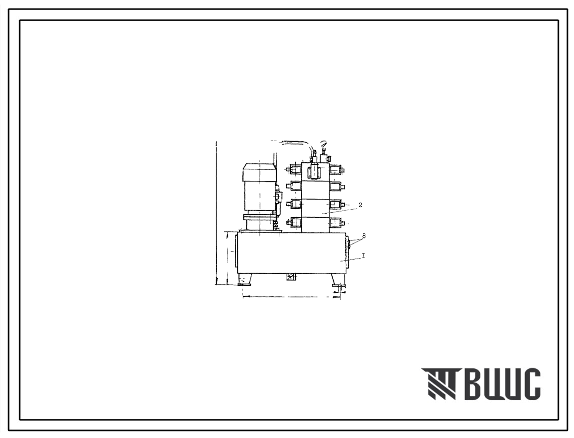 Шифр С100.В2.7.14,4.4 Насосная установка С100.В2.7.14,4.4