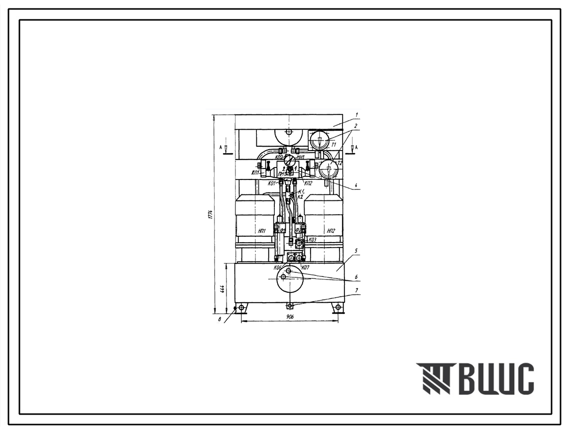 Шифр С160-78372.ПС Насосная установка С160-78372