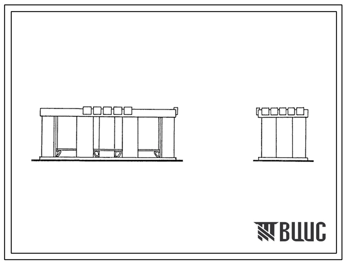 Типовой проект 503-5-30.13.87 Автопавильон на 25 человек из крупных элементов заводской готовности для автомобильных дорог УССР.