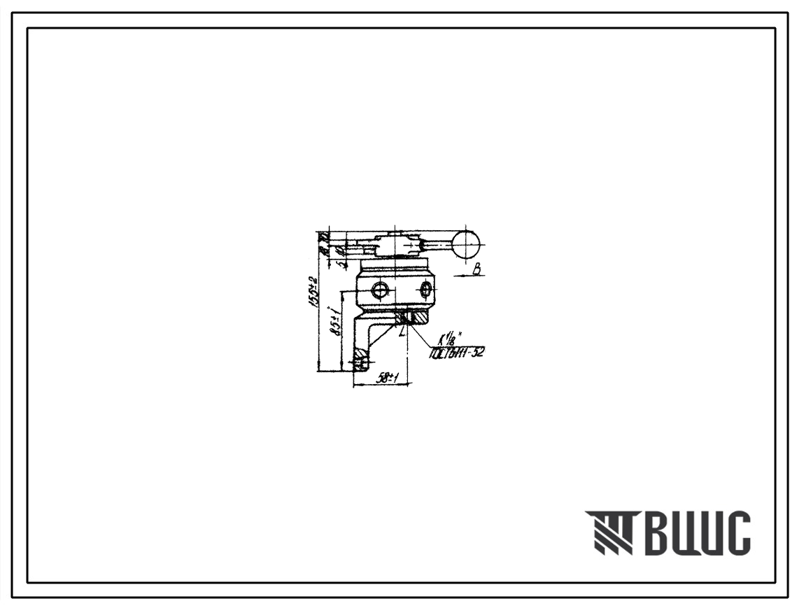 Шифр ТУ2-053-1881-88 Гидрораспределители крановые типа Г71-3 
