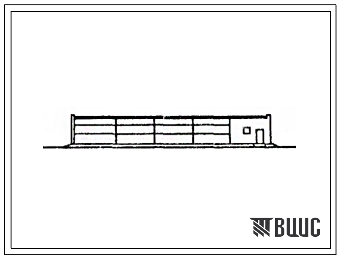 Типовой проект 808-9-3.86 Склад для хранения 20 тыс. ульев пчел-листорезов