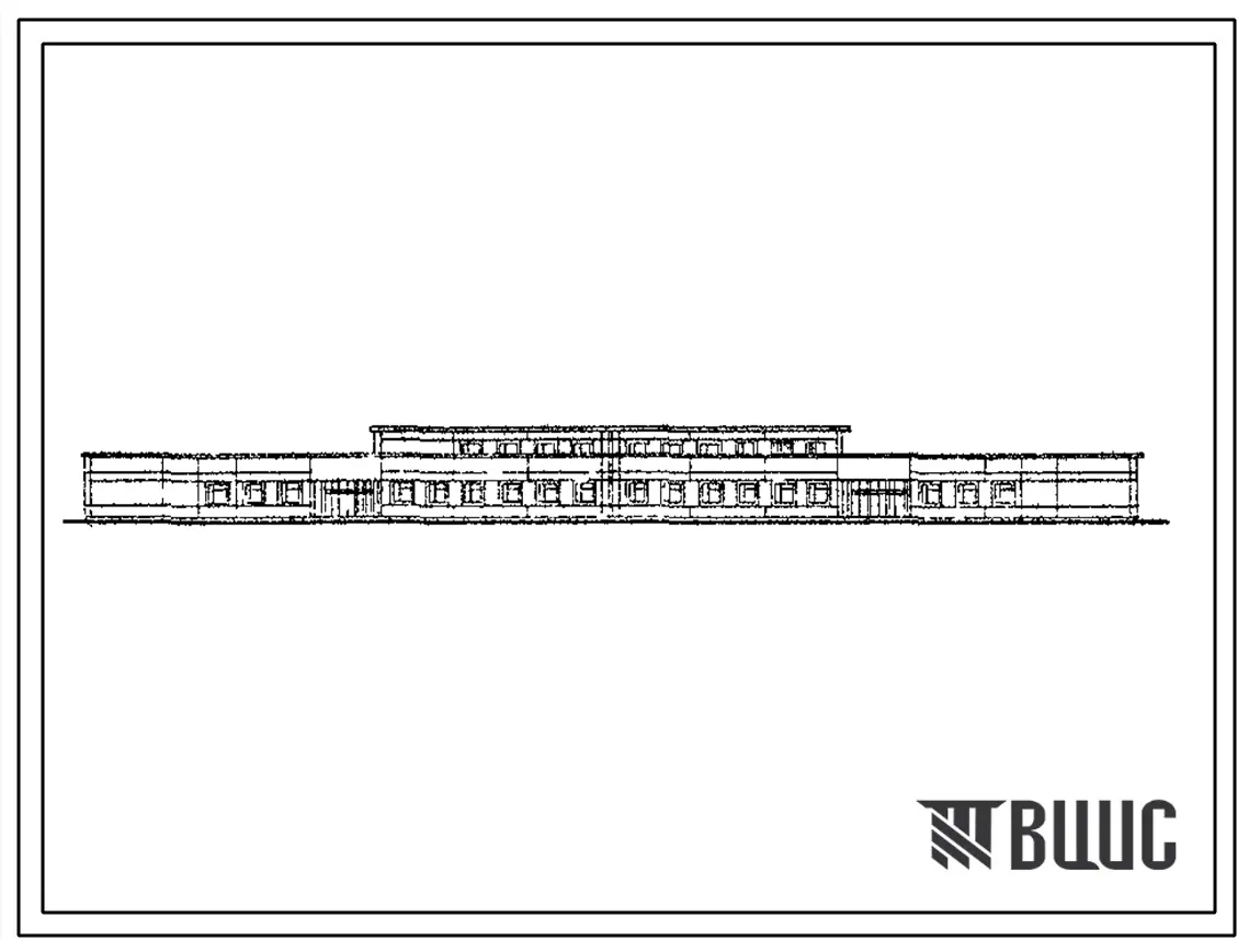 Типовой проект ЦВП-80.83Т (04-67-КП) Столовая солдатская односменная на 1500 посадочных мест  в каркасно-панельных конструкциях серии ИИ-04