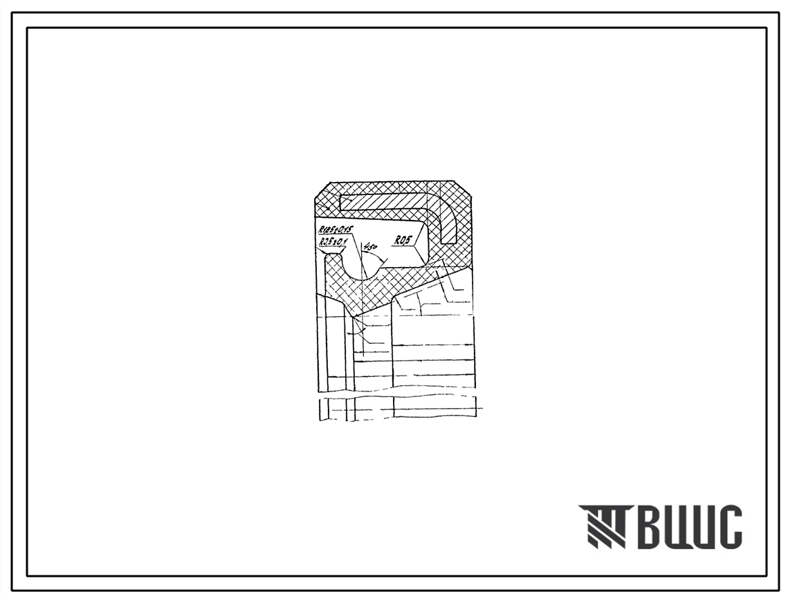Шифр НШ32-0303044 Манжета без пружины НШ32-0303044