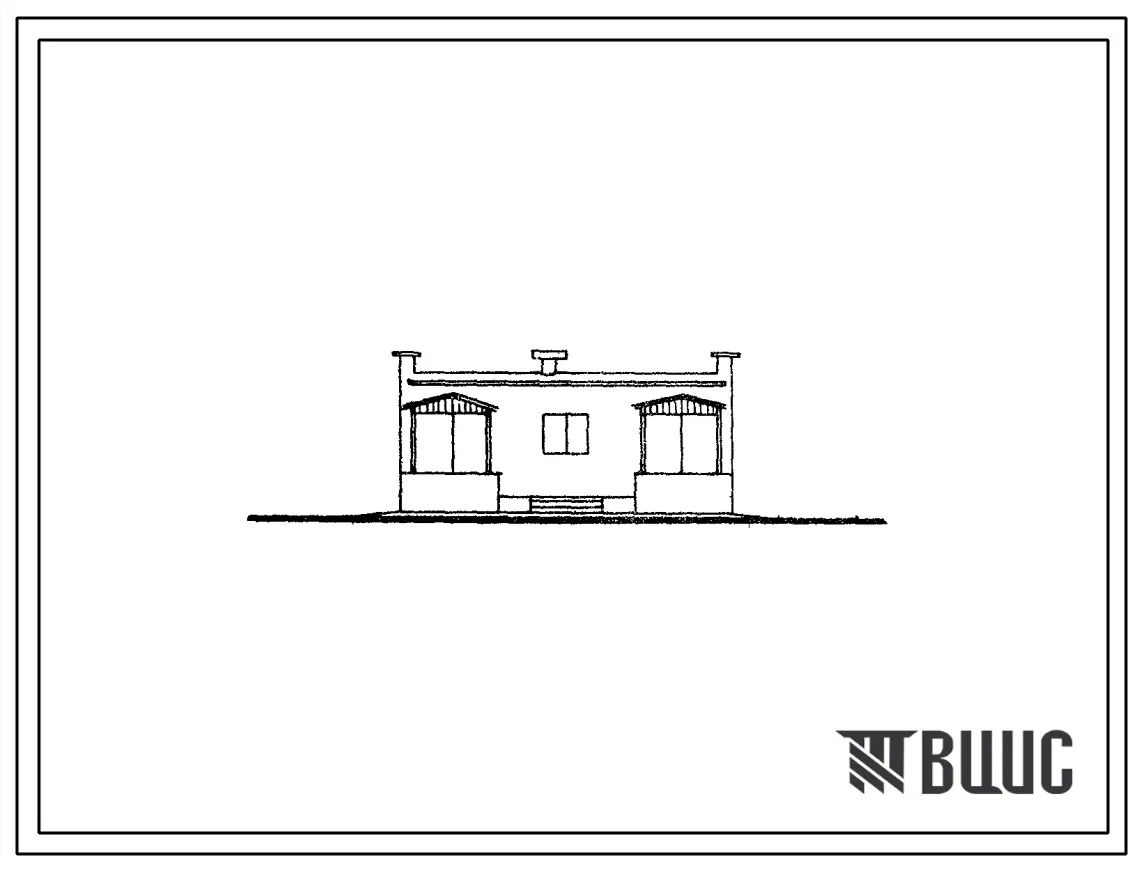 Типовой проект 801-347 Здание отгрузки скота