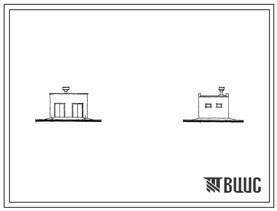 Типовой проект 705-3-2/72 Поверхностный расходный склад аммиачно-селитренных взрывчатых материалов емкостью 1 т, с хранилищем ВМ-1