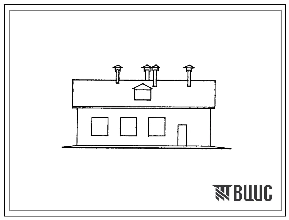 Типовой проект 807-48 Ветеринарная лечебница для совхозов и колхозов.