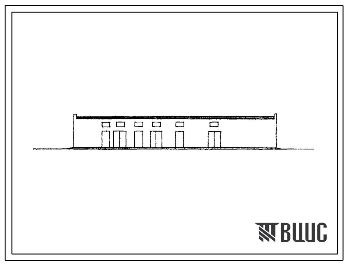 Типовой проект У.814-8-7.96 Блок переработки свинины с убойным пунктом