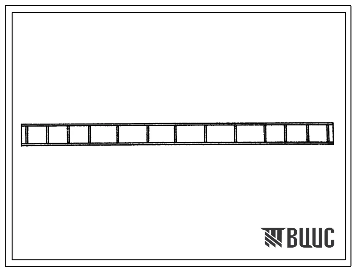 Серия 3.503-38 Инвентарные металлические пролетные строения длиной 24 и 33 м и опоры под них для мостов на лесовозных автомобильных дорогах. Материалы для проектирования.