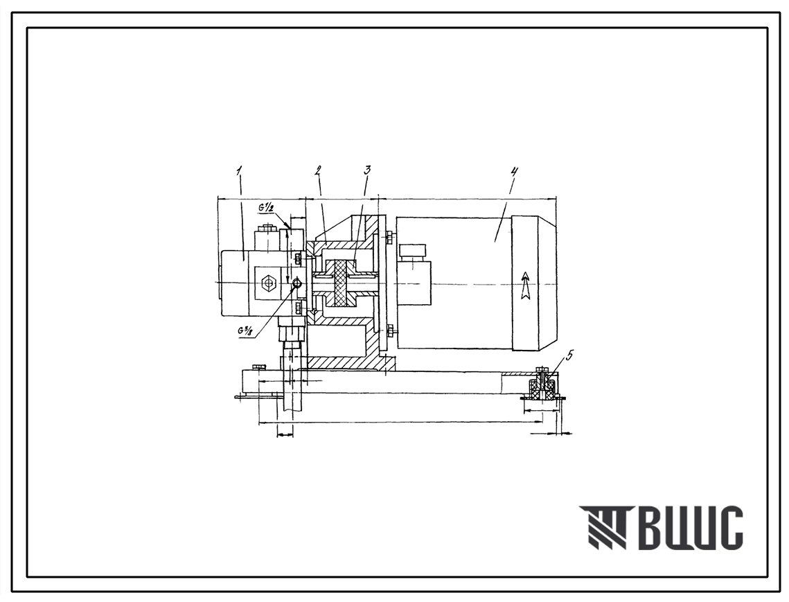 Шифр РГ1.10.19,4.4,0 Агрегат насосный РГ1.10.19,4.4,0