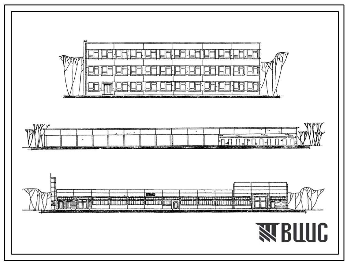 Типовой проект 416-7-7 Ремонтно-производственная база электросетей.