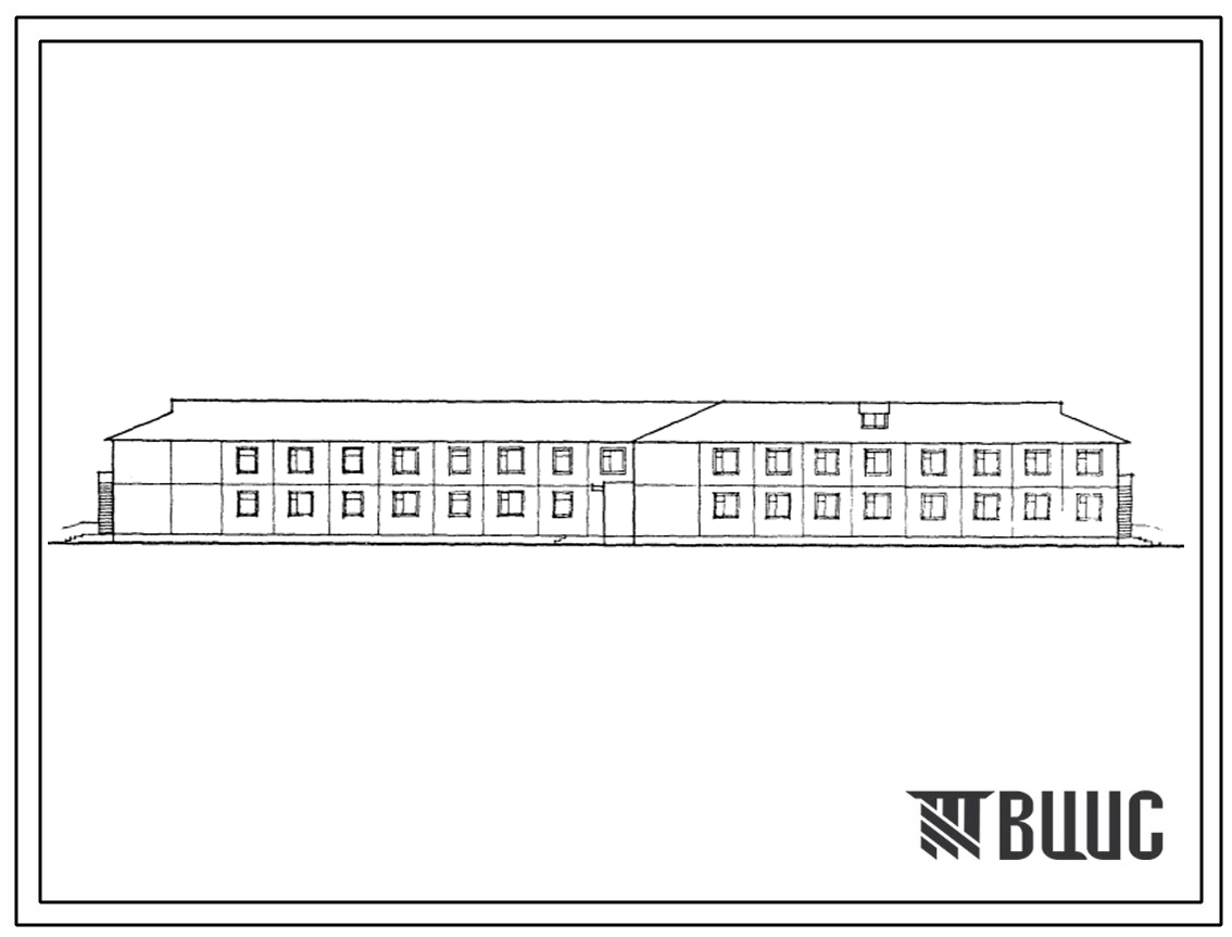 Типовой проект 161-48-55с.86 Общежитие на 100 мест (для рабочих и служащих)