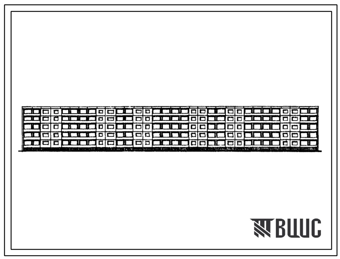 Типовой проект 1-464ЛИ-К15/1 Пятиэтажный шестисекционный дом на 90 квартир (однокомнатных – 15, двухкомнатных – 45, трехкомнатных – 25, четырехкомнатных – 5). Для строительства во 2В климатическом подрайоне Литовской ССР