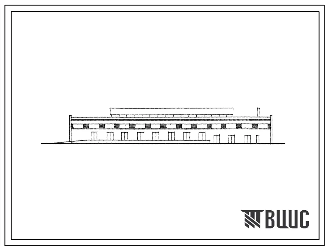 Типовой проект 709-58 Склад огнеопасных материалов, химикатов, ядов и газовых баллонов площадью 1330м2.