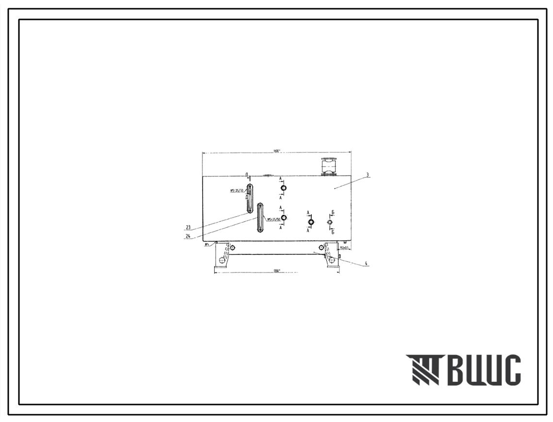 Шифр 916.40.400.23 Отстойник 916.40.400.23
