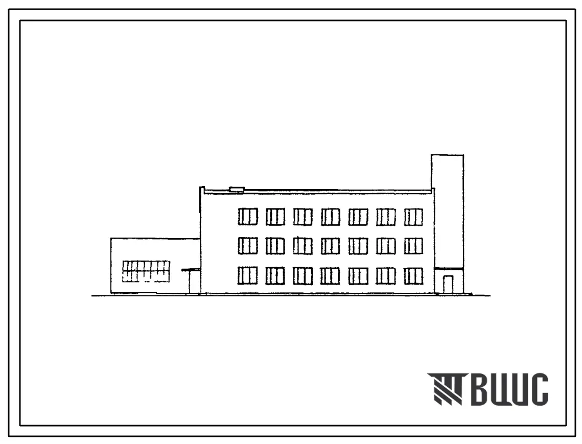 Типовой проект 905-16 Эксплуатационная база газового хозяйства тип 1 (для городов с населением 100 тысяч человек).