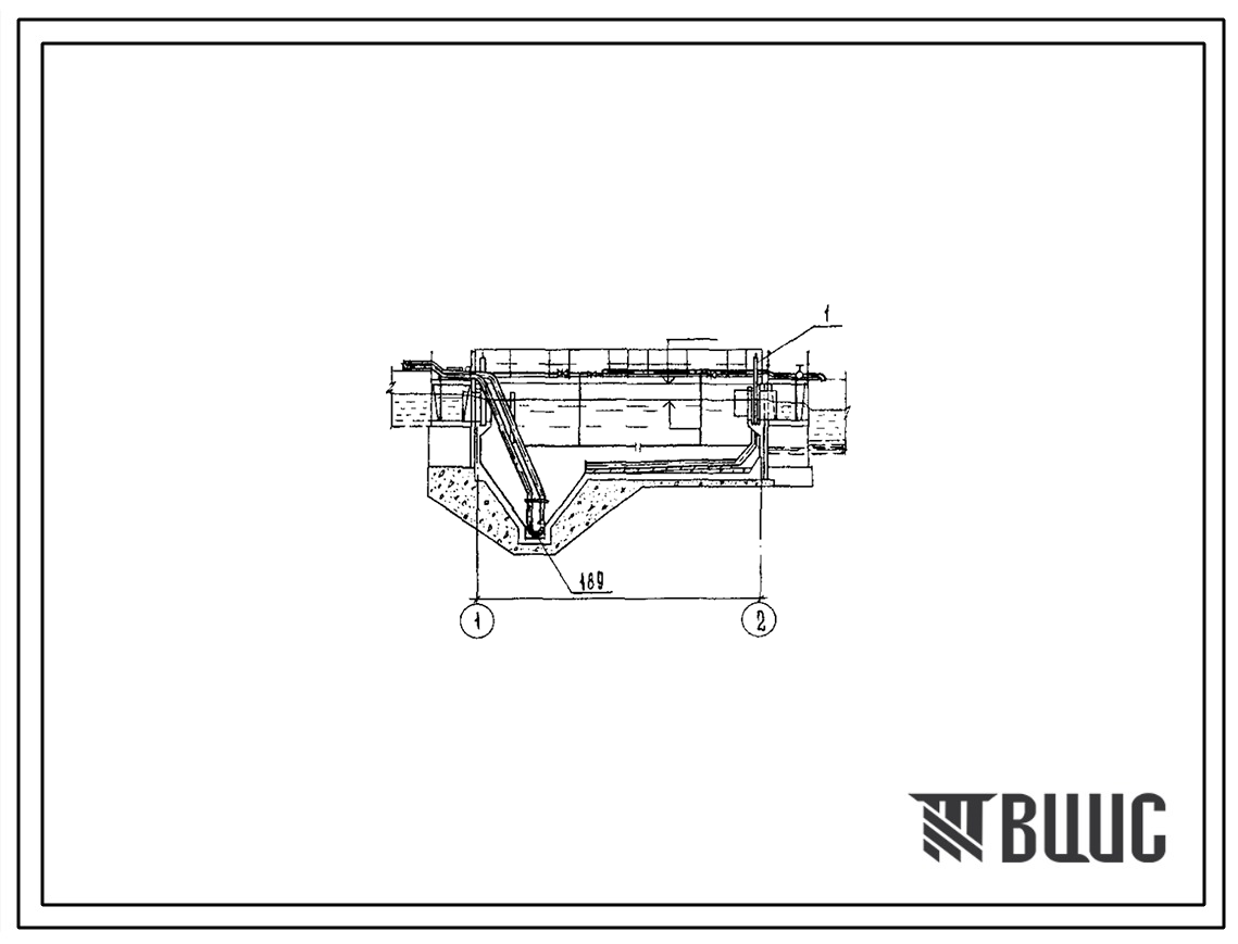 Типовой проект 902-2-375.83 Песколовки аэрируемые шириной 4,5 м (4 отделения). Пропускная способность 240–280 тыс. м3/сут