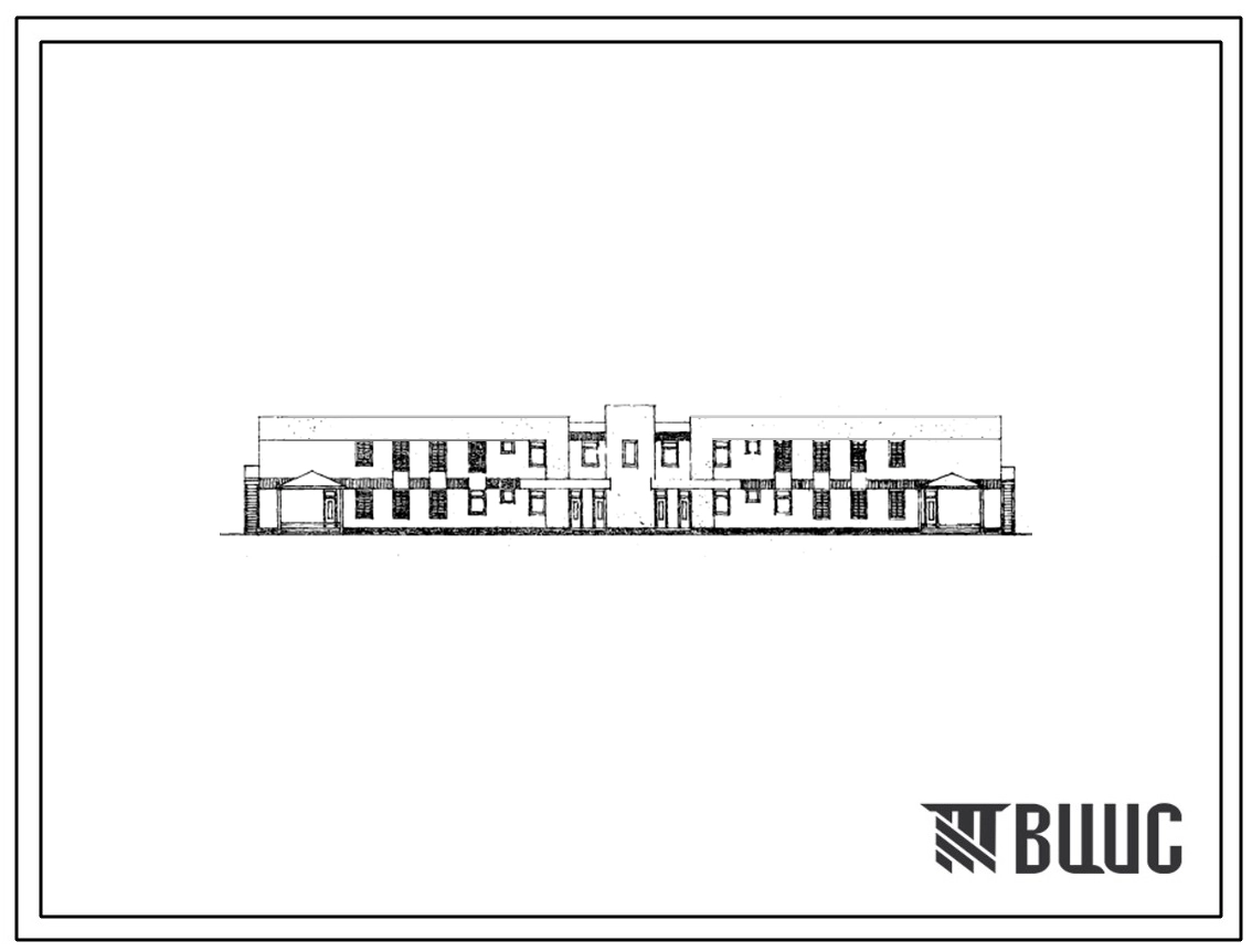 Типовой проект 214-1-253с.83 Детские ясли-сад на 6 групп (140 мест) со стенами из кирпича. Для строительства в 4 климатическом районе сейсмичностью 7,8 и 9 баллов.