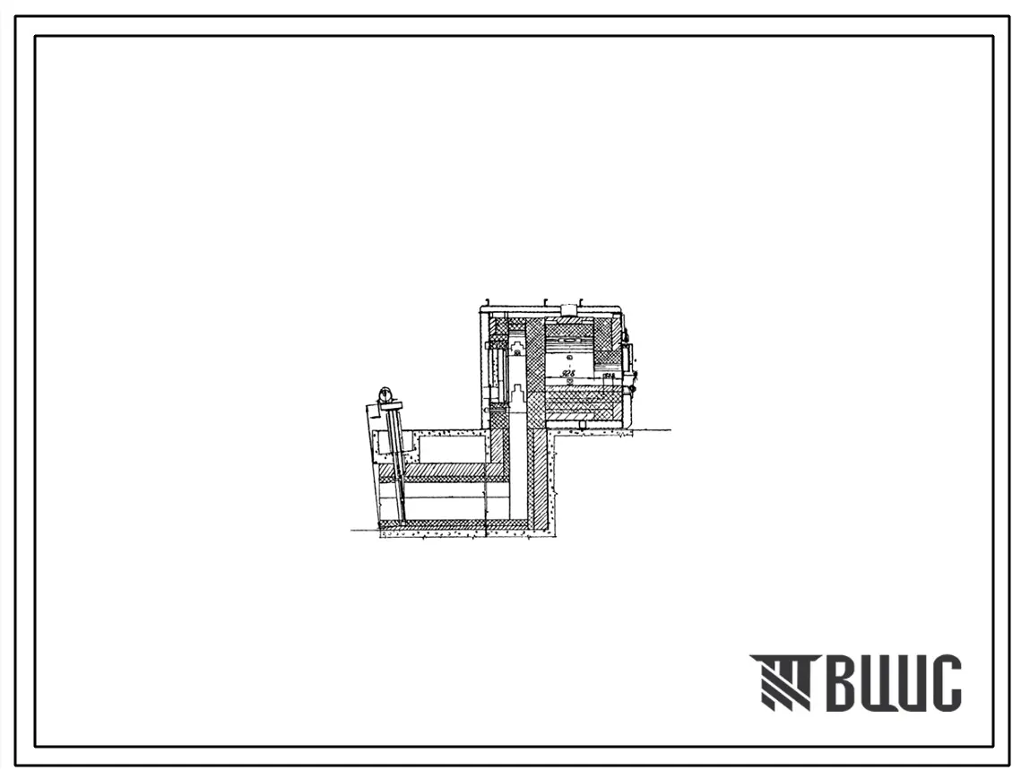 Проект 10354 Печь нагревательная двухкамерная щелевая размерами подов (0.928х2.08)х2м, на газе