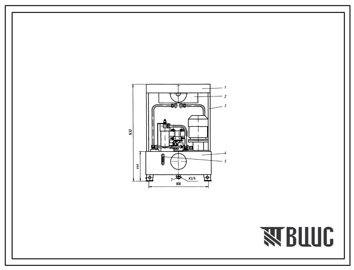 Шифр 1С160.Б.ВНШ.740.5.5Э-1РВ220-1КР-1ДР Насосная установка 1С160.Б.ВНШ.740.5.5Э-1РВ220-1КР-1ДР