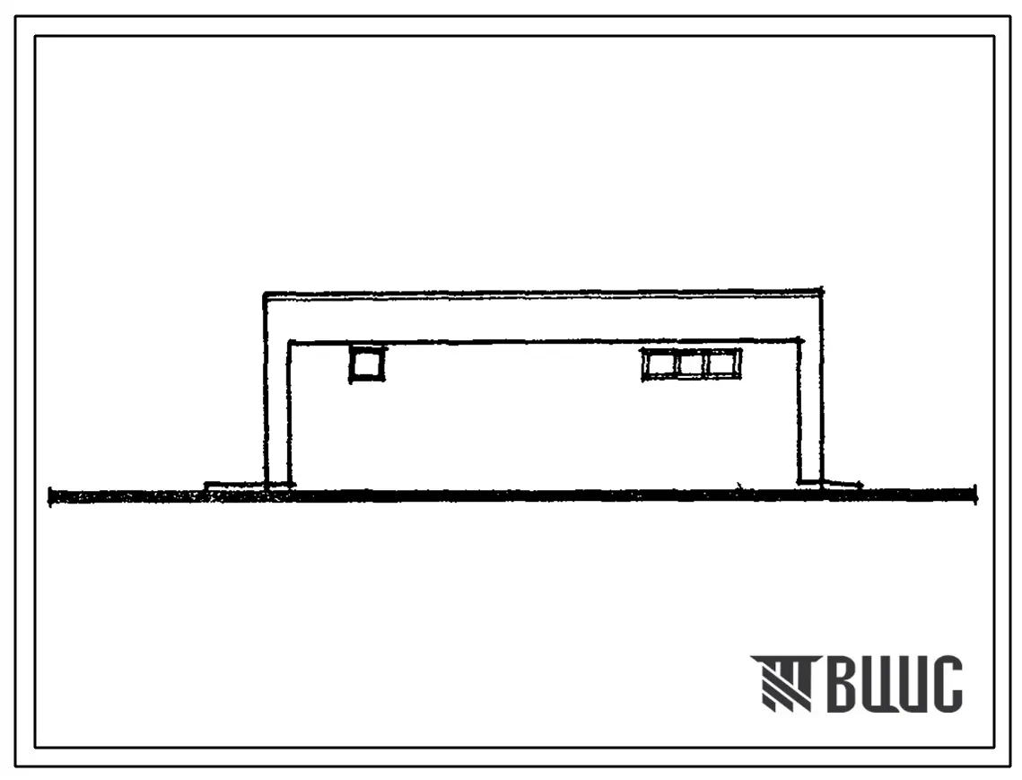 Типовой проект 903-4-22 Центральный тепловой пункт для нужд горячего водоснабжения и отопления. Стены из кирпича