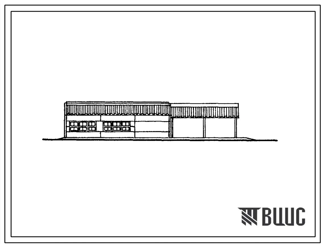 Типовой проект 816-227 Пункт технического обслуживания комплексов по откорму 12 и 24 тыс. свиней в год. Предназначен для проведения планового технического обслуживания и ремонта оборудования животноводческих ферм в хозяйствах. Размеры здания - 12x18 м. Ра