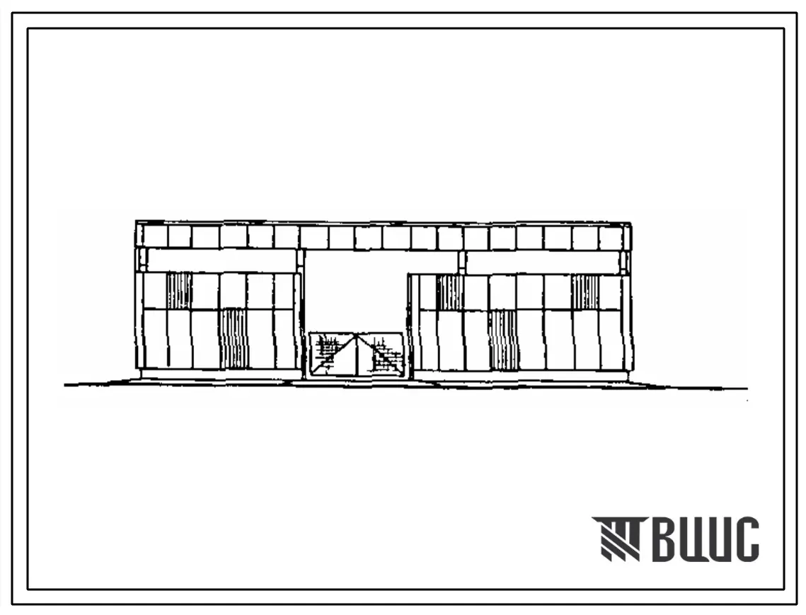 Типовой проект 704-5-25.88 Склад для невзрывоопасных газов вместимостью 192 баллонов