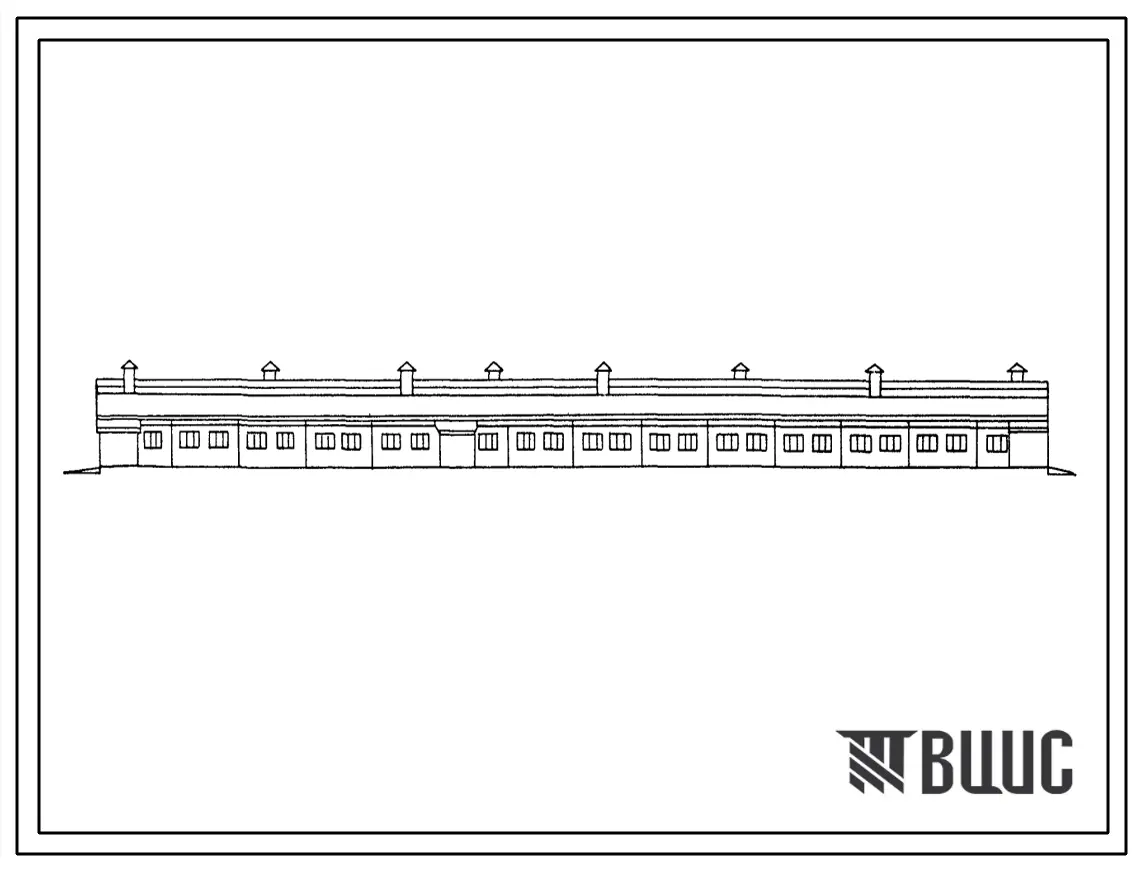 Типовой проект 801-4-184.13.87 Здание ремонтного молодняка КРС на 330 голов. Для Западной Сибири. Содержание от 6 до 24 месяцев - в секциях с боксами. Раздача кормов – мобильная. Удаление навоза – бульдозером. Размеры здания - 21x84 м. Расчетная температу