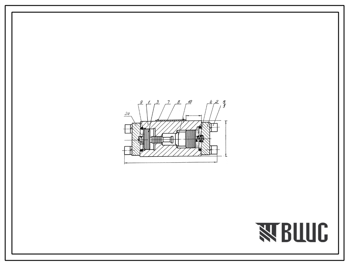 Шифр Т-2КУ.20/320-00 Гидрозамок односторонний  Т-2КУ.20/320-00